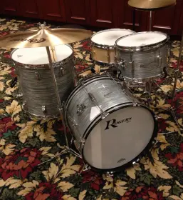 Rogers Tower 14x14 in Steel Grey Ripple