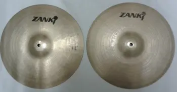 Vintage Zanki 14&quot; Hi-Hats-Rare Collectable Italy