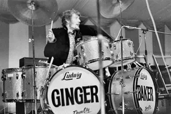 Ginger Bakers Silver Sparkle Luddy 60's kit......