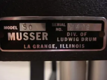 Musser M50 Rosewood Xylophone 1970's