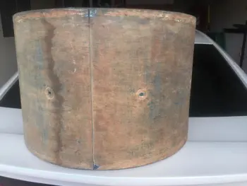 Ludwig and Ludwig Tenor drum shell bass drum conversion