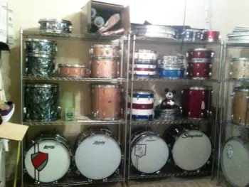 How do you display/store your drum collection?