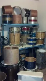 How do you display/store your drum collection?