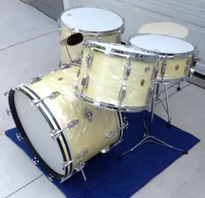 FOR SALE: Vintage 1950's Ludwig WFL Buddy Rich Super Classic Kit in WMP