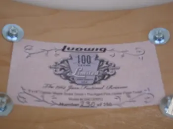 For Sale: NOS Ludwig Pink Oyster 100th Anniversary Snare