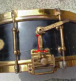 Slingerland DuAll hardware spacing?