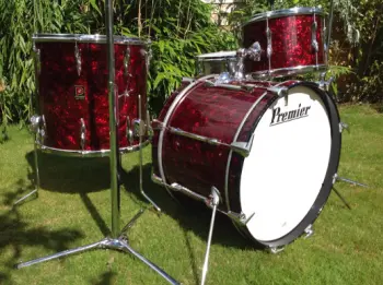 Premier Burgandy Pearl Kit.