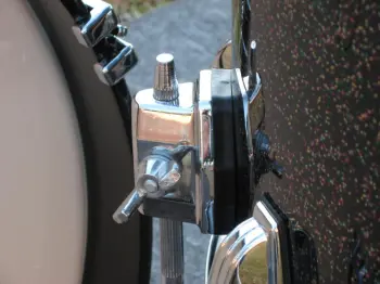 Ludwig Classic Tom/Floor Tom Leg Brackets-Re-threading the eye bolt to 8 mm