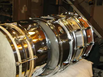 Restoring a 30's Slingerland NOB snare