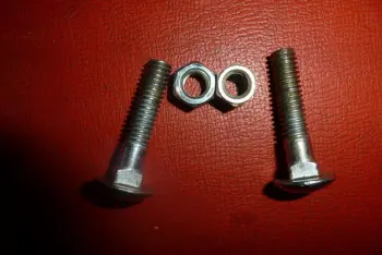 70's Gretsch double tom hanger nuts