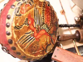 extremely rare 1920s Ludwigold trap set