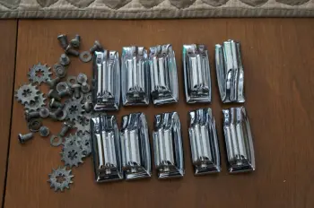 10 Rogers Beavertails with washers/bolts