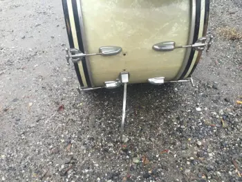 1950s Slingerland Radio king 13/16/22/14snr drum set in White Marine Pearl