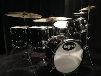 Rogers 1961 Double Floortom B&amp;B Set - Complete