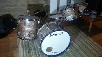 Holy Grail of Ludwig Drums -  1960 Pink Oyster Kit