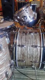 Holy Grail of Ludwig Drums -  1960 Pink Oyster Kit