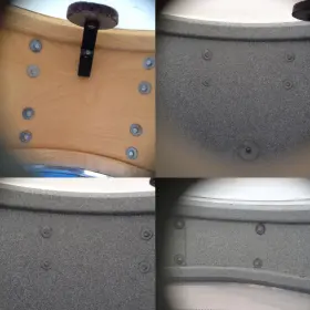 FOR SALE: Vintage 1970s Ludwig Blue Sparkle Downbeat with Jazzfest