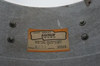 Re-Listed: 14&quot; RB Gretsch Field Tom