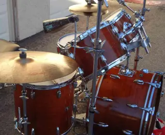 Which drum set is the best looking of all...