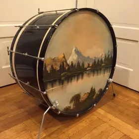 Ludwig and Ludwig 28x12 Bass Drum