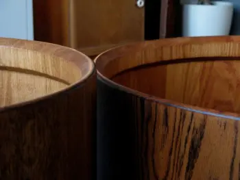 vintage-like home made drum