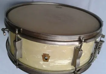 Vintage Ludwig Pioneer Snare Drum 5x14 WMP 1960's restoration