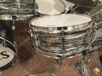 For Sale:  My Beatles Drum Sets - Black Oyster Pearl Kits