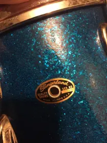 60s Slingerland Blue Sparkle 12&quot; Toms