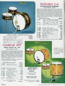 Ludwig, Gretsch and Slingerland kits for VDF members at awesome prices.