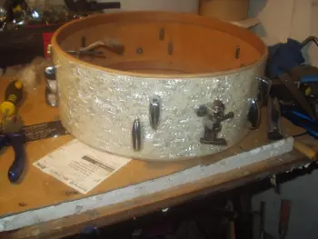 Restoration of an old Tromsa Roxy Snare!