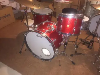 Just received the Ludwig Red Sparkles