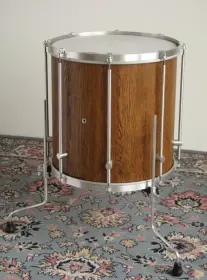 vintage-like home made drum