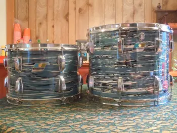Ludwig Blue Oyster &quot;Bowling Ball&quot; wrap