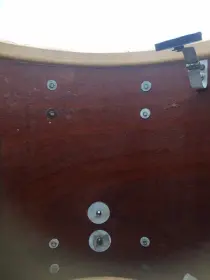 vintage 1968 Ludwig 4pc kit in original black lacquer