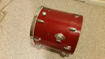 Whitehall 14&quot; tom &amp; 12&quot; MIJ Red Sparkle