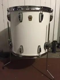 Ludwig white cortex 6-ply toms