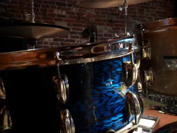 1970(ish) Slingerland Concert King 6.5x14 Blue Agate