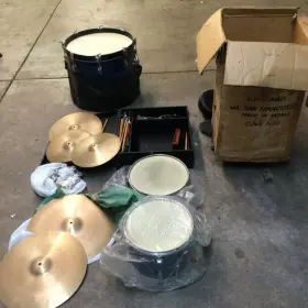 Kawai Drums and Zildjan Cymbals