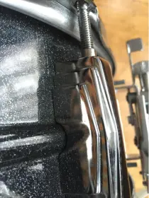 Ludwig Black Galaxy Acrolite with Imperial Lugs