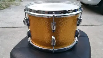Slingerland 8x12 Tom Gold Sparkle $100 + shipping