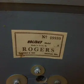 Champagne Sparkle Rogers Holiday 20/12/14 w/Matching Powertone