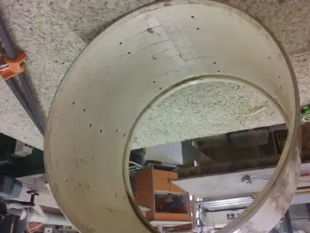 Oldschools bass drum repair