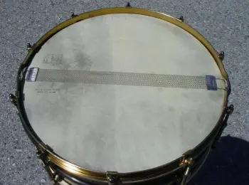 [B]1931-32 LUDWIG &amp; LUDWIG 5 x 14 ENGRAVED (10 PETAL) CLASSIC GOLD BLACK BEAUTY[/B]