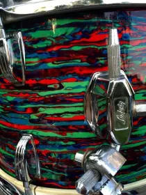 1968 Ludwig Psychedelic Downbeat Drum Kit
