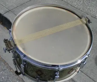 1936 LEEDY 6.5 x 14 ORIENTAL PEARL/FULL DRESS BROADWAY DUAL MODEL (No. 2182)