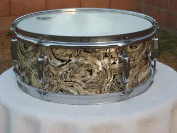 Success! Recreated Vintage Drum Wrap