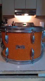 Norma 4 piece orange sparkle