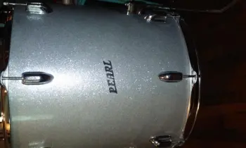 New (Script) Pearl logo for my drums