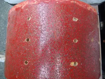 Strawberry Sand Paper Paint Job
