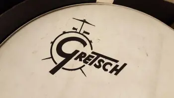 60's Gretsch kit - type of metal?